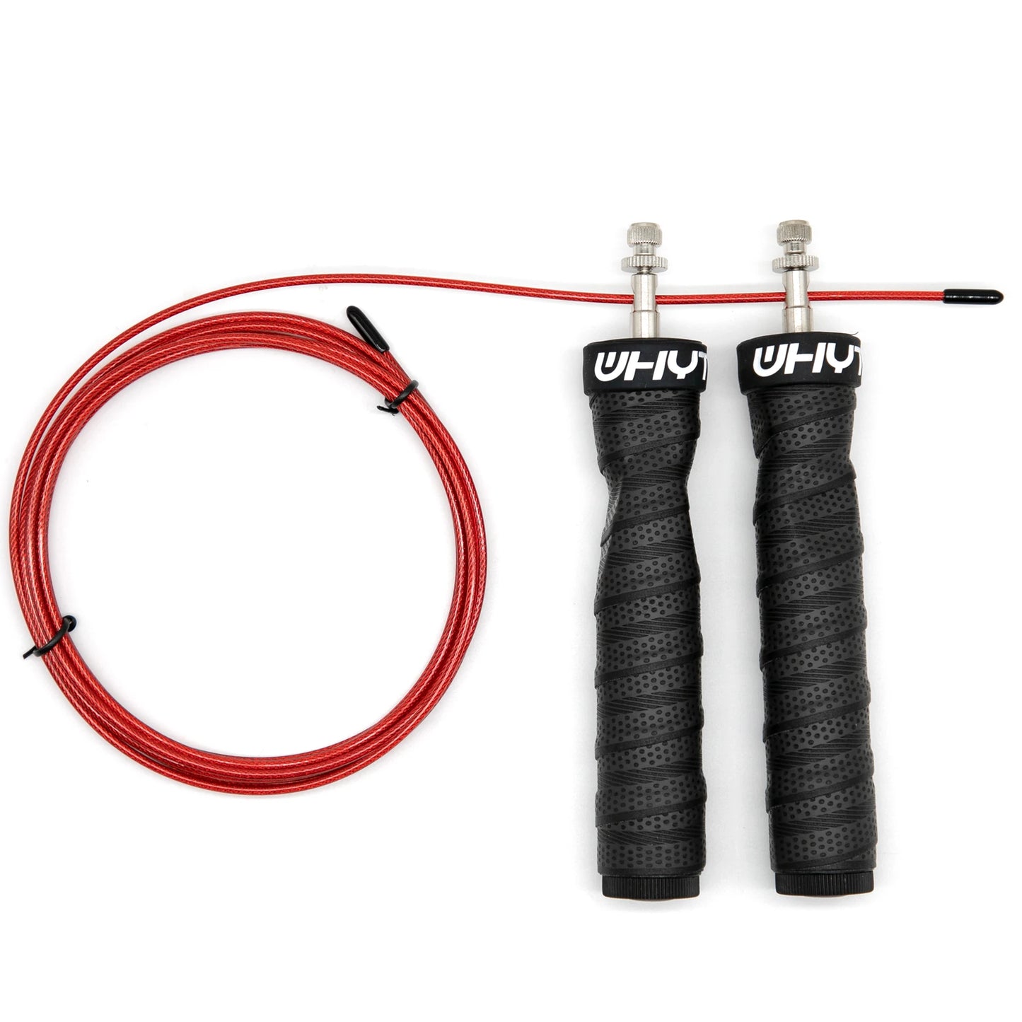 Pro Crossfit Jump Rope with Ball Bearings – Speed Skipping Rope for Training & Cardio