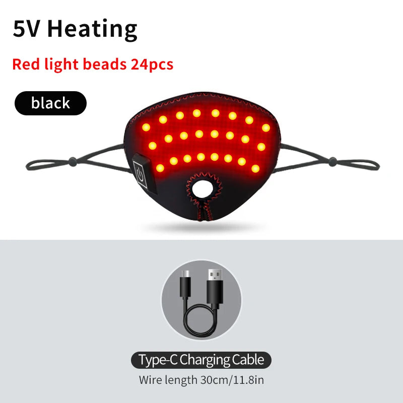 Red Light Heated Nasal Massager for Sinus & Allergy Relief