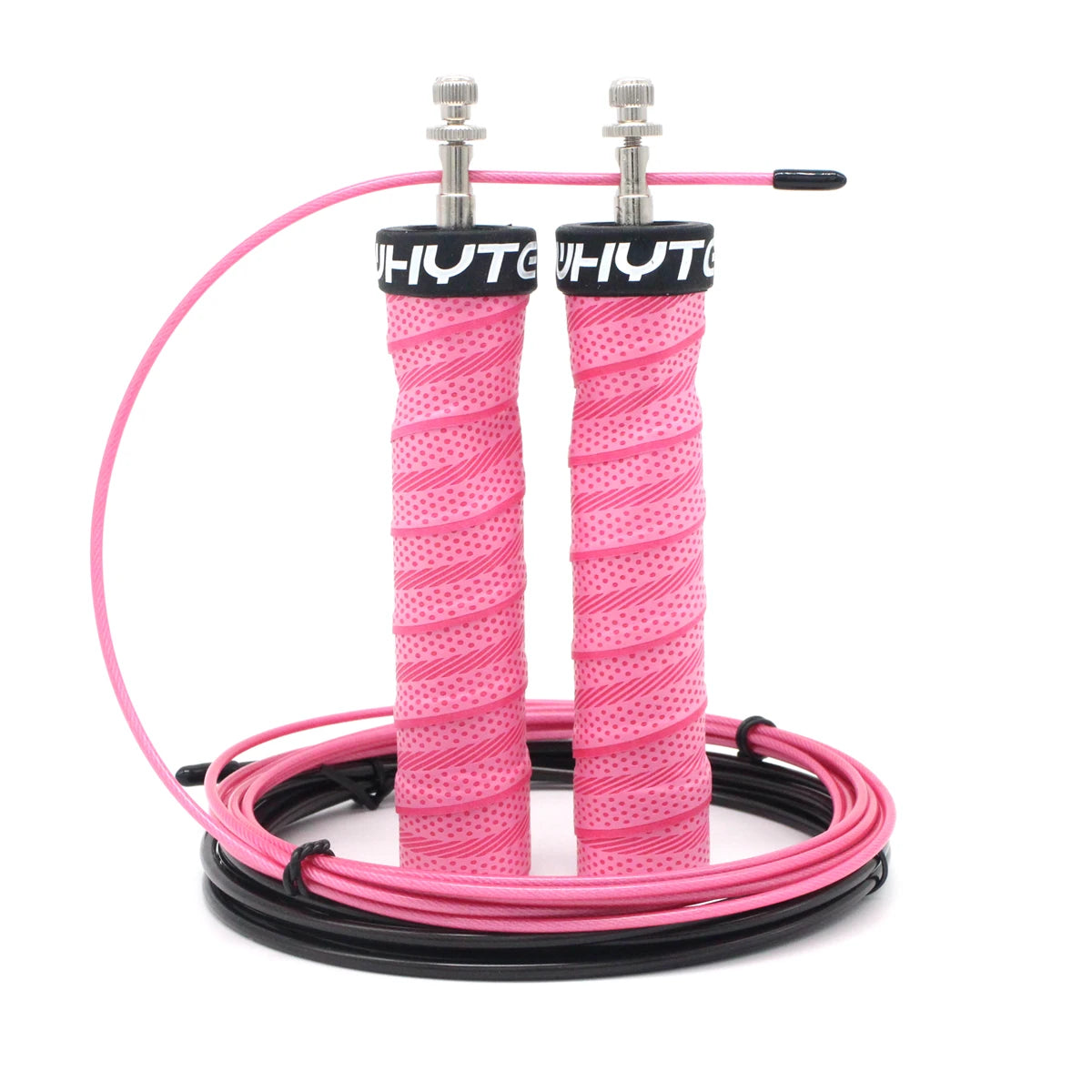 Pro Crossfit Jump Rope with Ball Bearings – Speed Skipping Rope for Training & Cardio