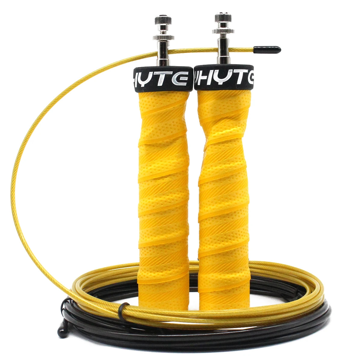 Pro Crossfit Jump Rope with Ball Bearings – Speed Skipping Rope for Training & Cardio