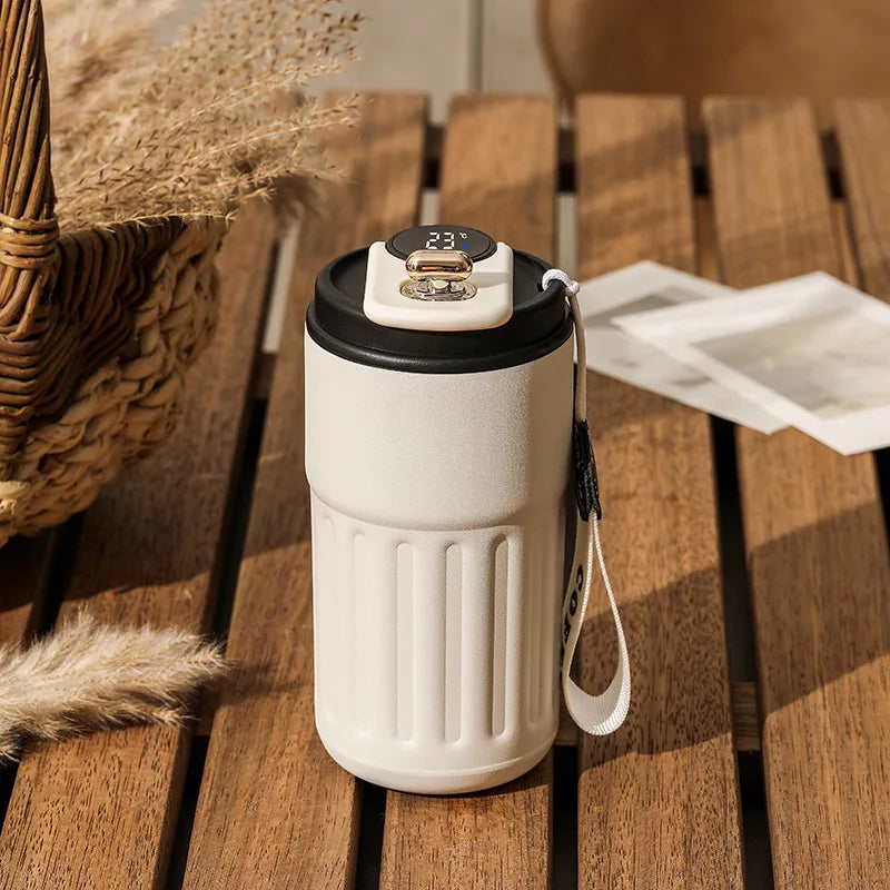 Smart Temperature Display Travel Tumbler – 15 oz