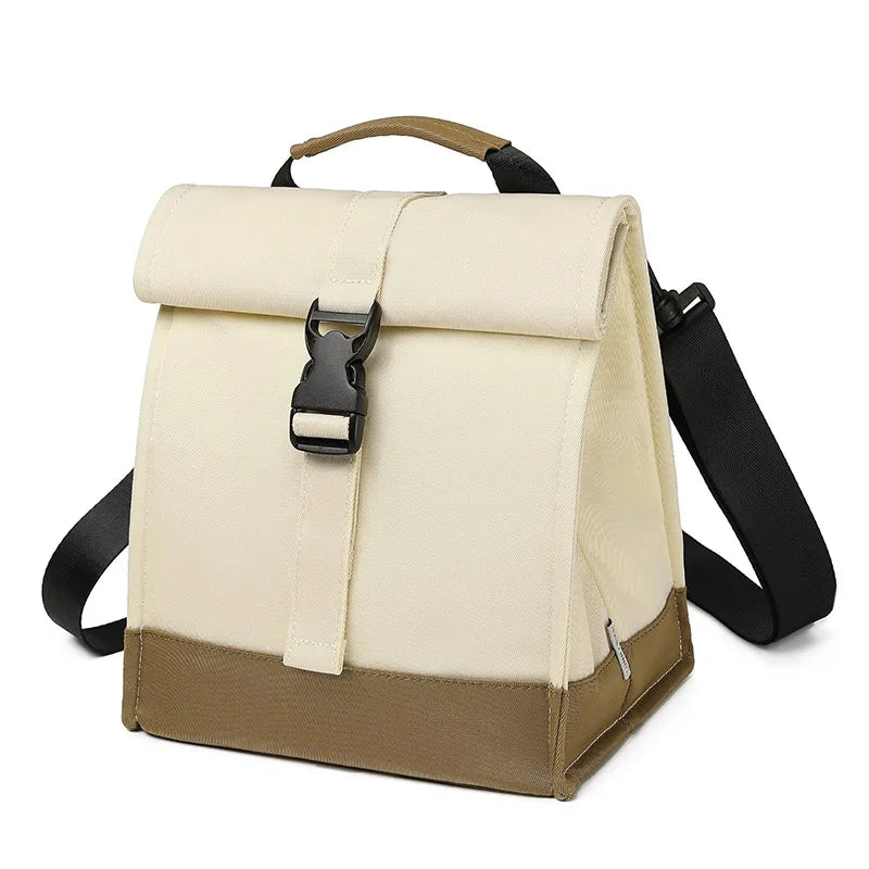 Women's Insulated Lunch Bag — Leakproof Foldable Tote