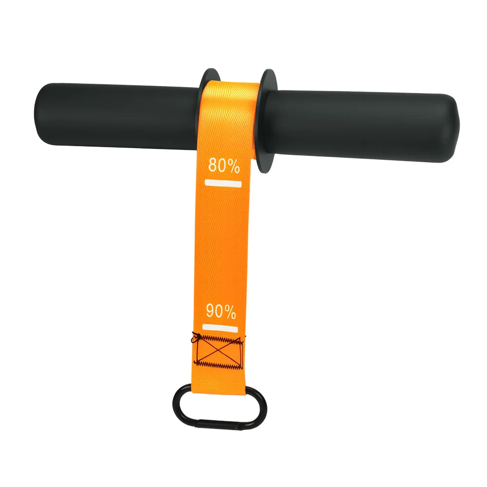 Wrist Roller Forearm Strength Trainer and Home gym 'barbell substitute' – Non-Slip Handle & Adjustable Belt