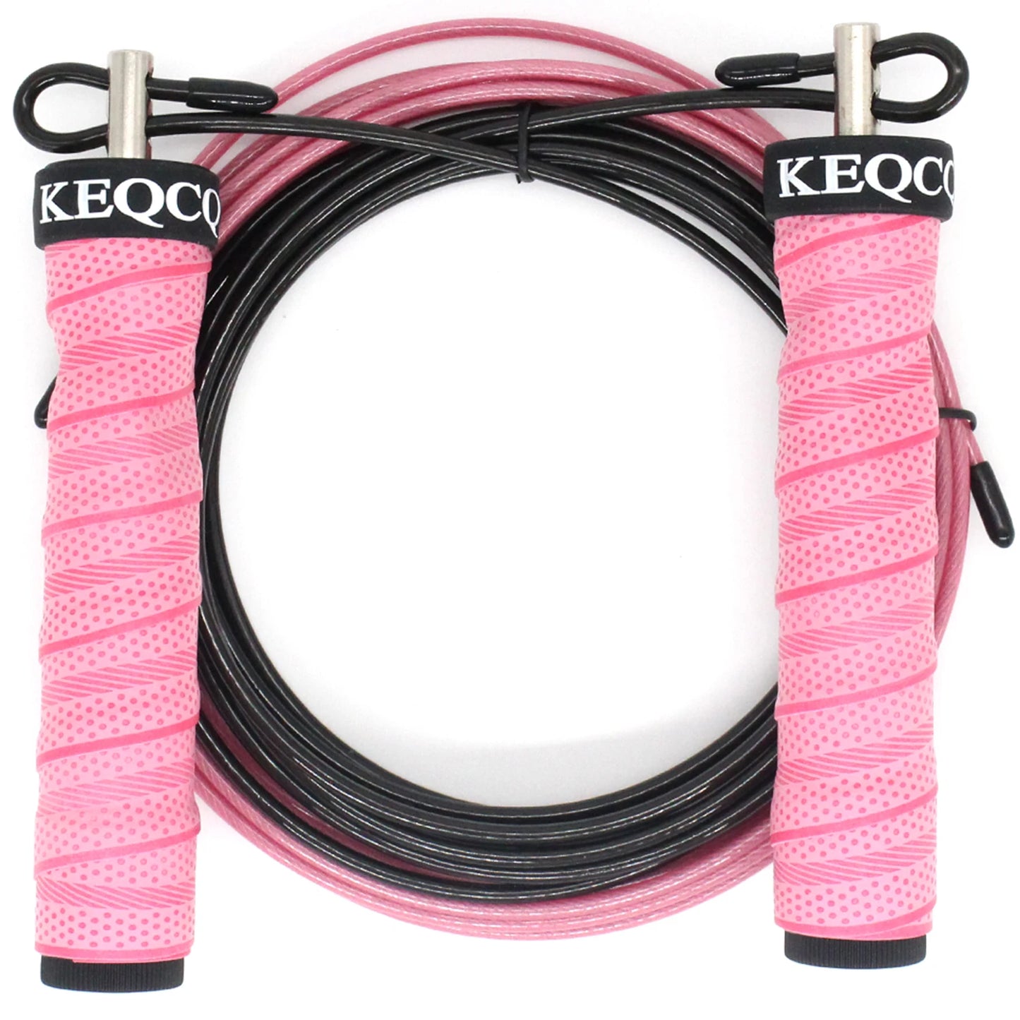 Pro Crossfit Jump Rope with Ball Bearings – Speed Skipping Rope for Training & Cardio