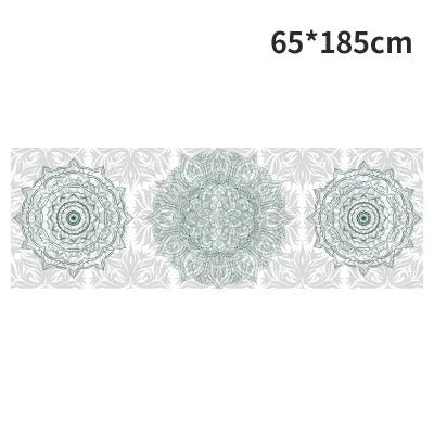 Non-Toxic Printed Yoga Mat Towel | Sweat-Absorbent & Non-Slip