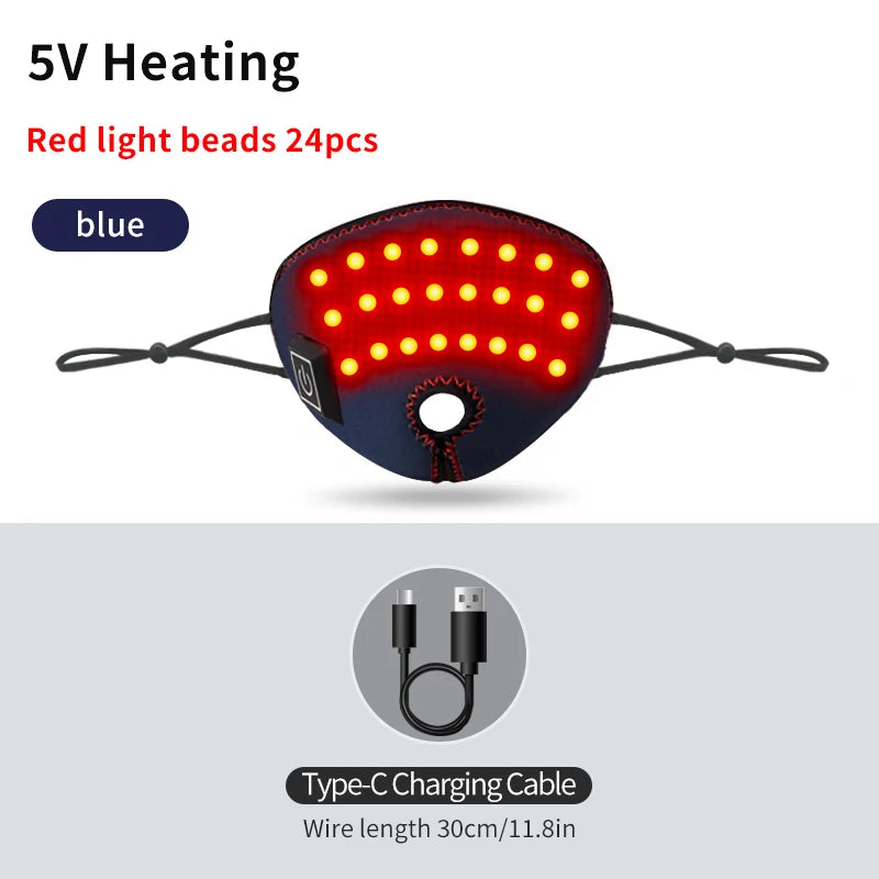 Red Light Heated Nasal Massager for Sinus & Allergy Relief