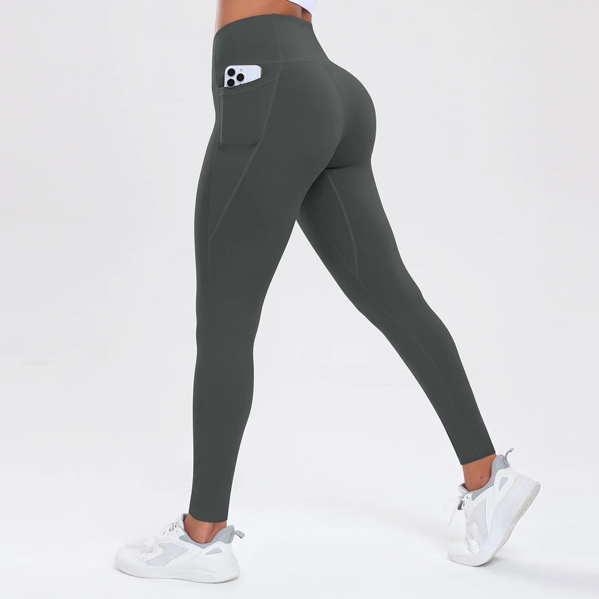 Women's High Waist Yoga Leggings with Pockets
