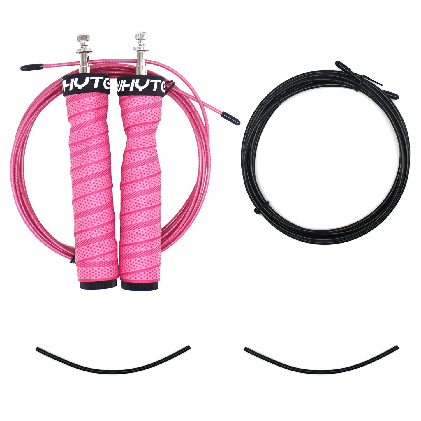 Pro Crossfit Jump Rope with Ball Bearings – Speed Skipping Rope for Training & Cardio