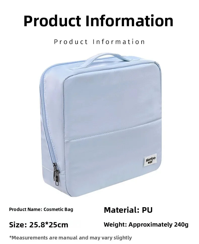 Waterproof Travel Makeup Bag – Large Capacity Organizer