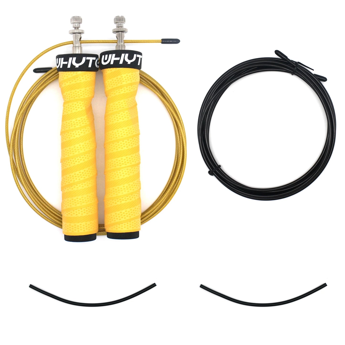Pro Crossfit Jump Rope with Ball Bearings – Speed Skipping Rope for Training & Cardio