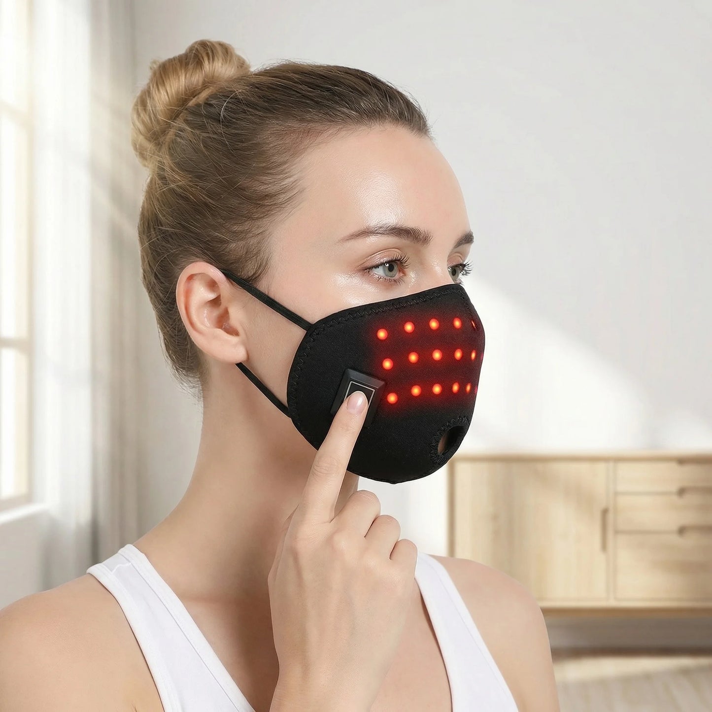 Red Light Heated Nasal Massager for Sinus & Allergy Relief