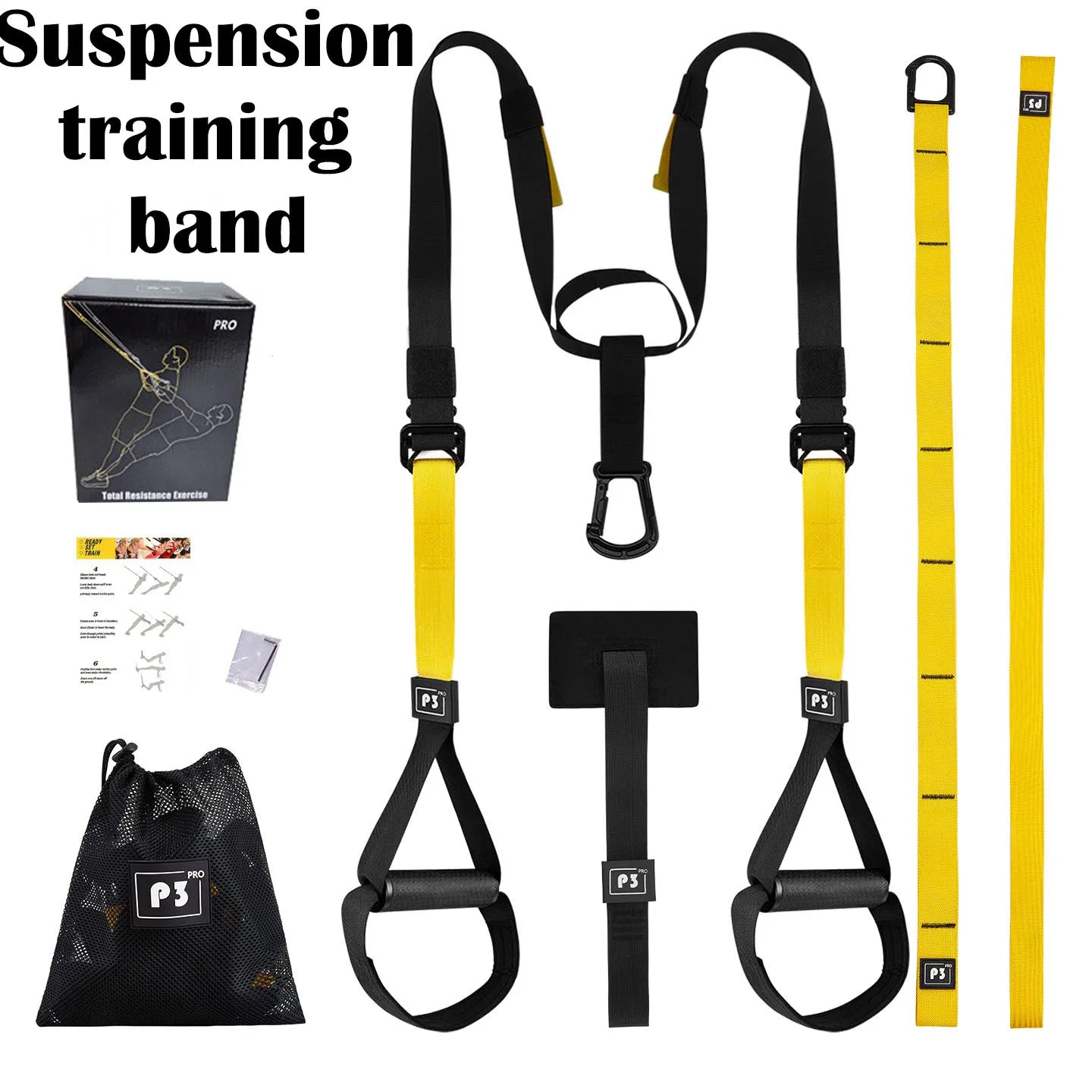 Suspension Training Strap – Adjustable TRX-Style Trainer for Home & Gym Workouts