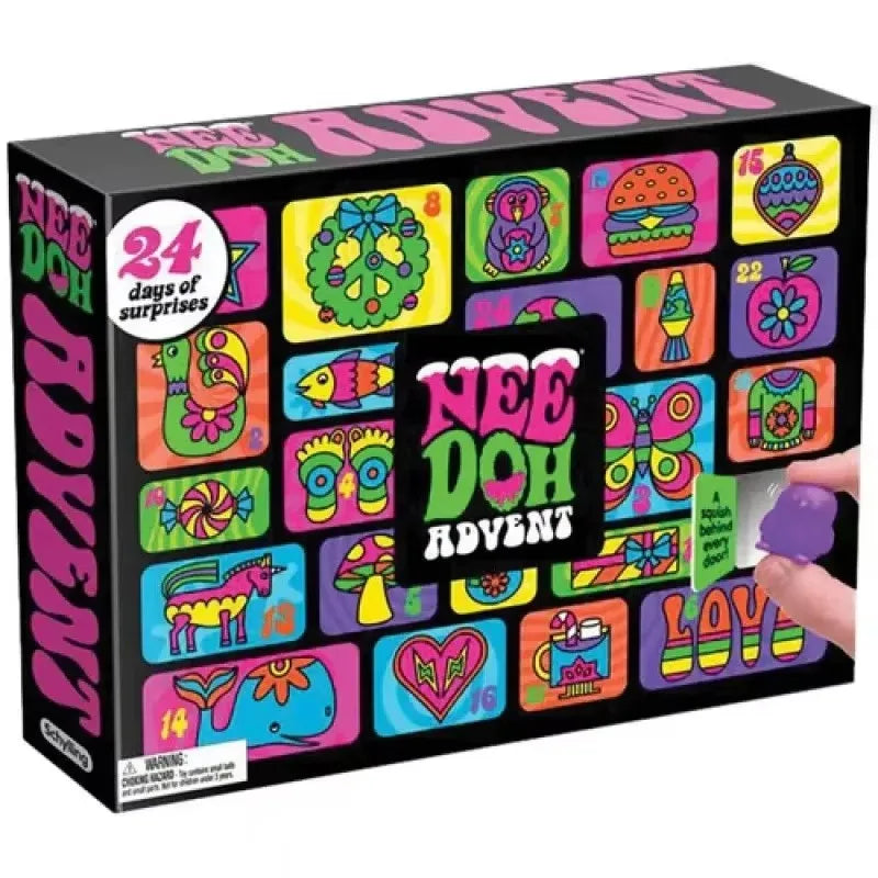 NeeDoh 24-Day Sensory Squeeze Advent Calendar