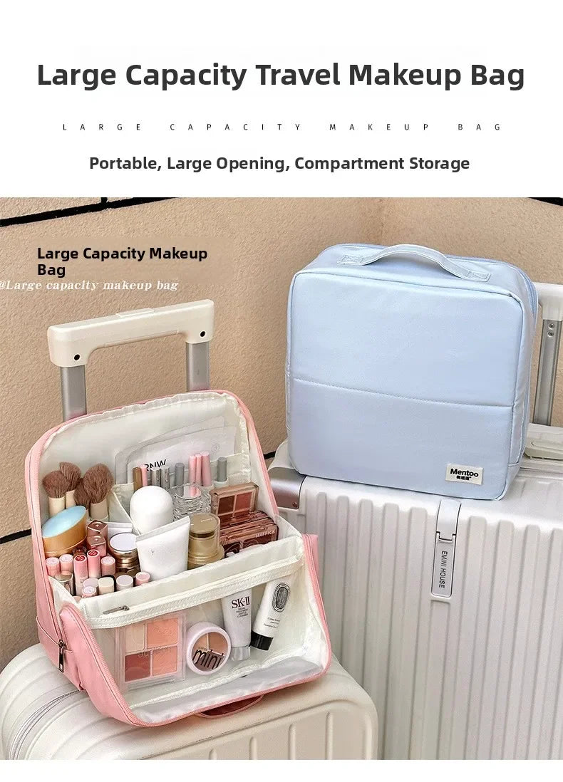 Waterproof Travel Makeup Bag – Large Capacity Organizer