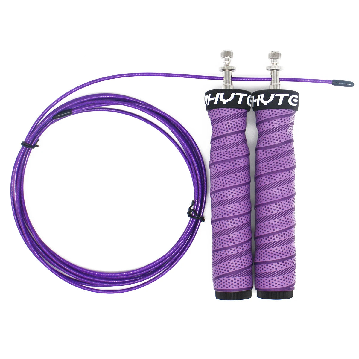 Pro Crossfit Jump Rope with Ball Bearings – Speed Skipping Rope for Training & Cardio