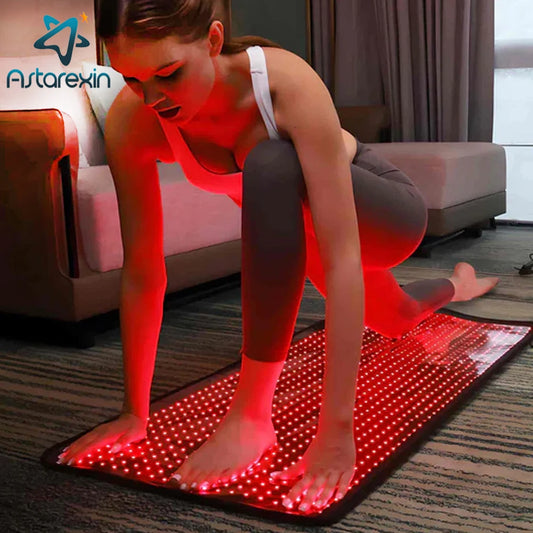 Red Light Therapy Heating Pad – 660nm & 850nm Infrared Pain Relief Device