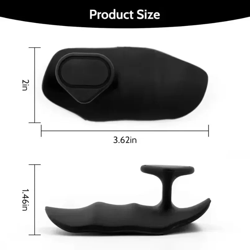 Silicone Palm Grips for Weightlifting – Non-Slip Gym Hand Grips for Barbells & Dumbbells