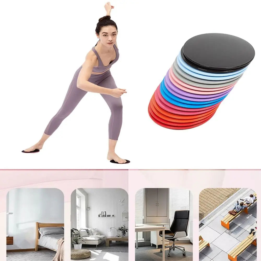 Fitness Core Sliders – Gliding Discs for Ab Training, Yoga & Full-Body Workouts