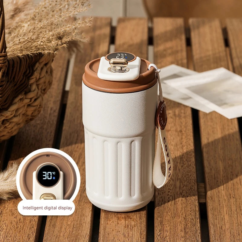 Smart Temperature Display Travel Tumbler – 15 oz
