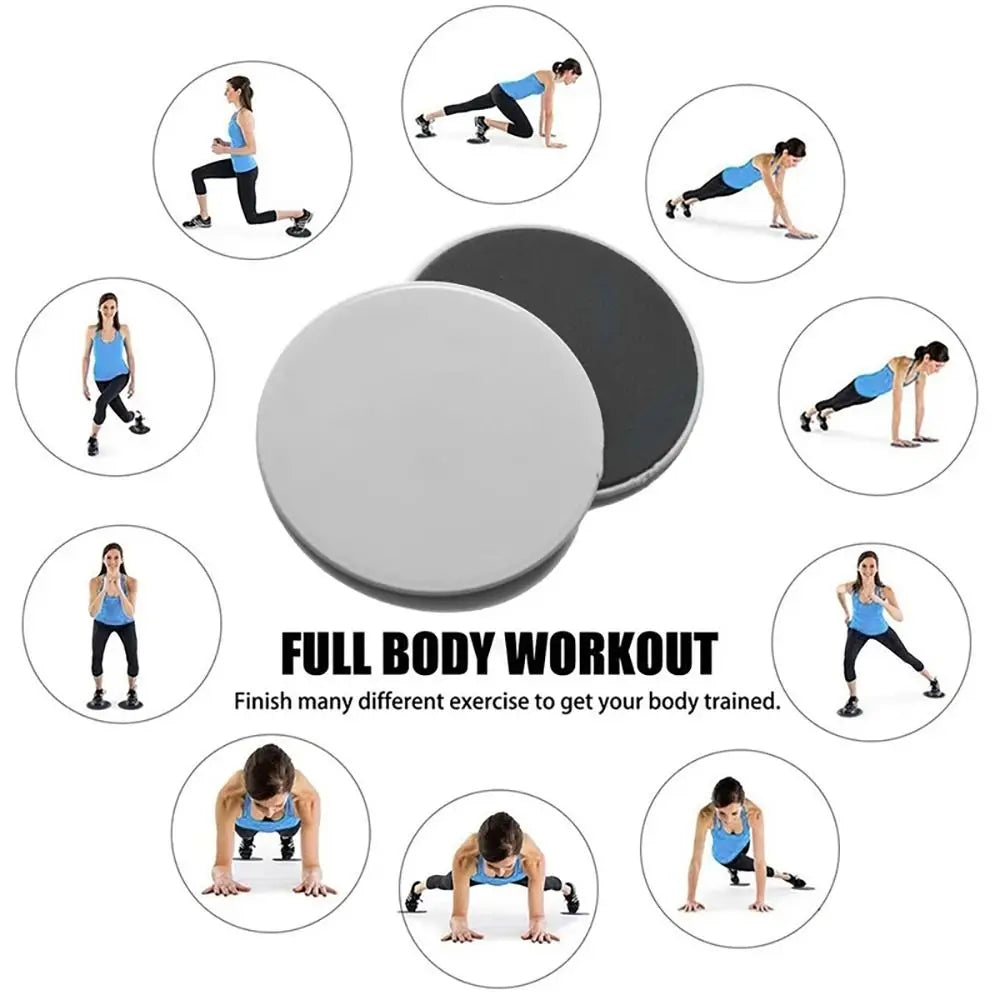 Fitness Core Sliders – Gliding Discs for Ab Training, Yoga & Full-Body Workouts