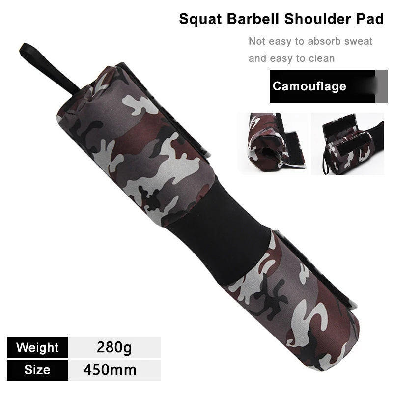 Barbell Squat Pad – Thickened Non-Slip Neck & Shoulder Support for Squats & Hip Thrusts