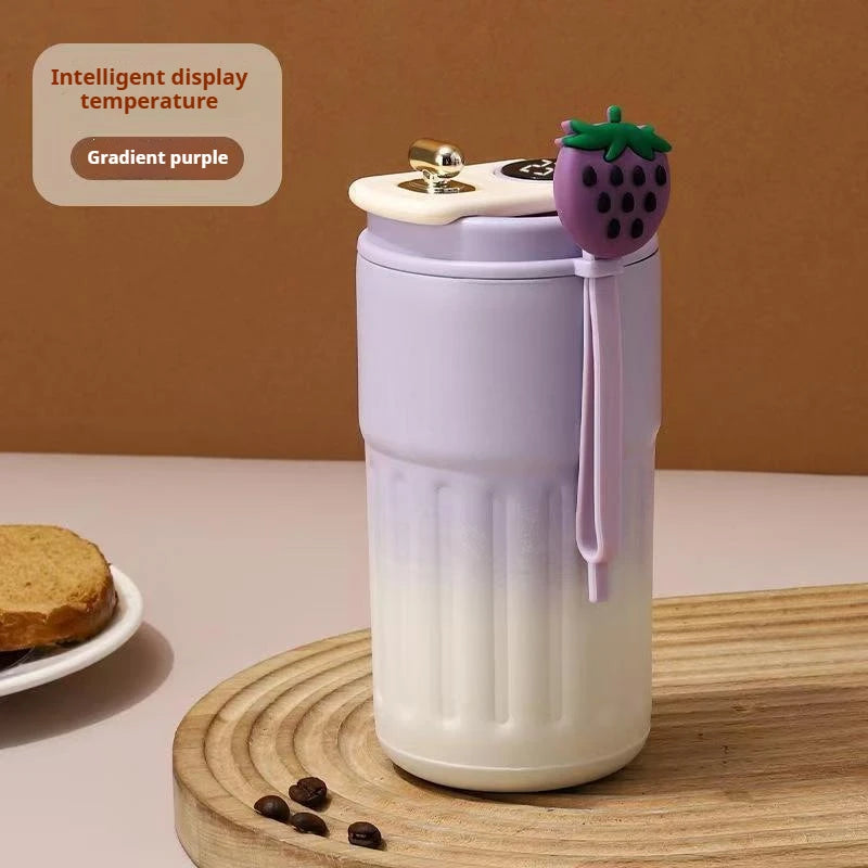 Smart Temperature Display Travel Tumbler – 15 oz