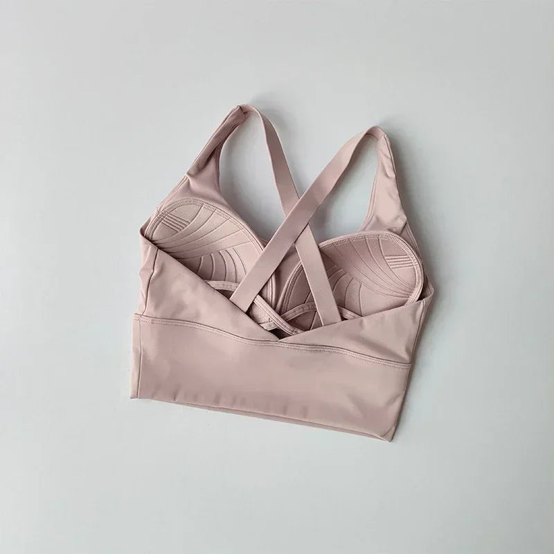 High-Impact Sports Bra – Shockproof Support for Running, Yoga & Fitness