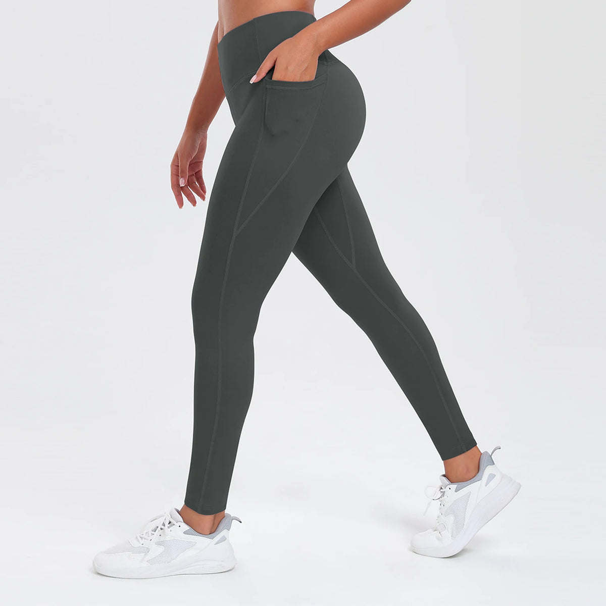 Women's High Waist Yoga Leggings with Pockets