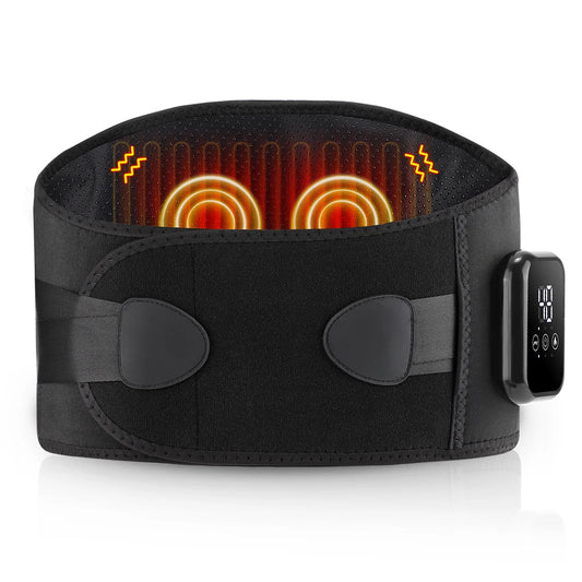Heating Vibration Lower Back Massager Belt