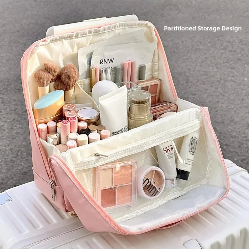 Waterproof Travel Makeup Bag – Large Capacity Organizer