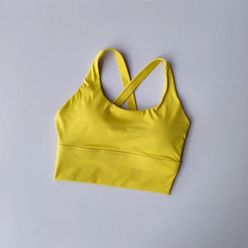 High-Impact Sports Bra – Shockproof Support for Running, Yoga & Fitness