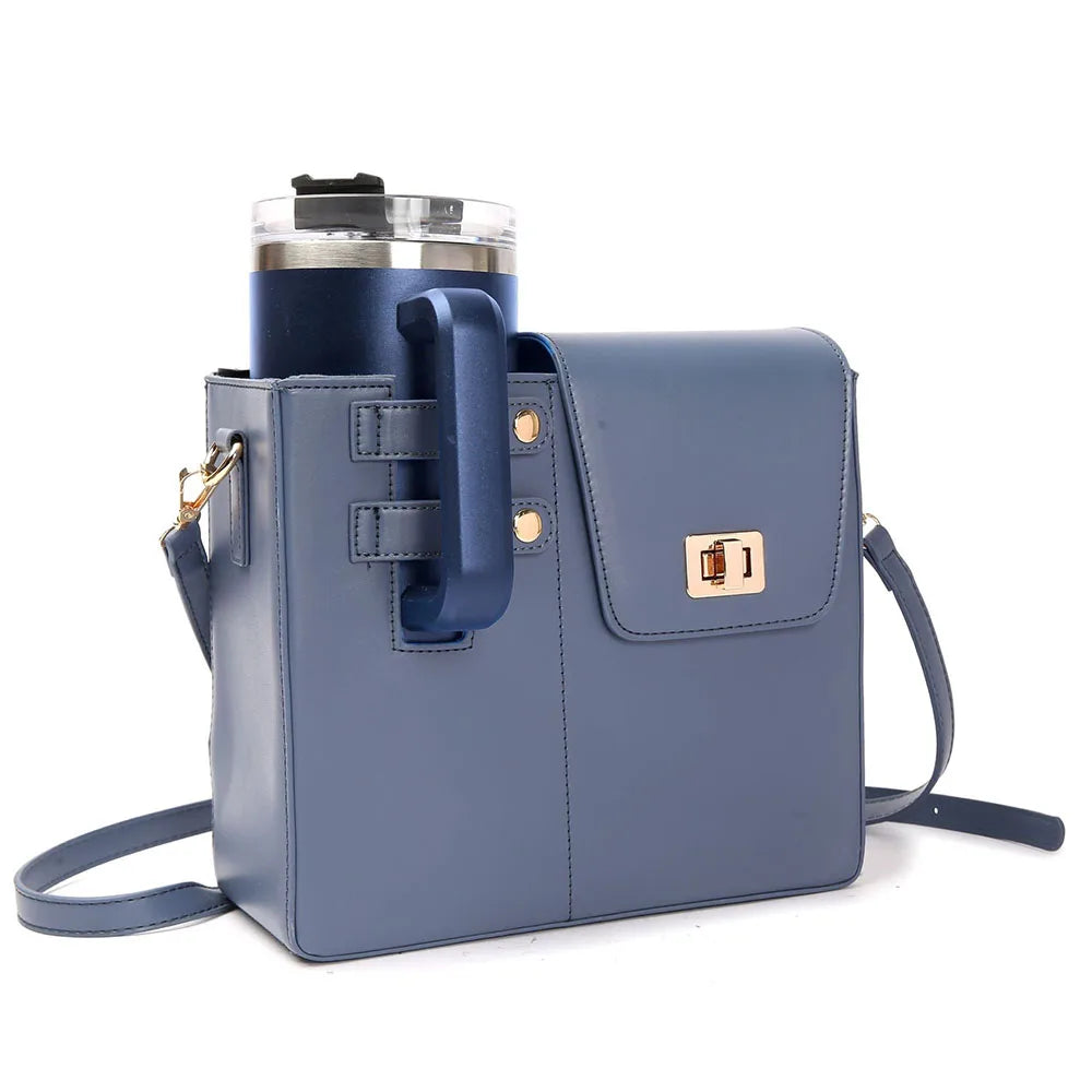 Crossbody Water Bottle Holder Bag