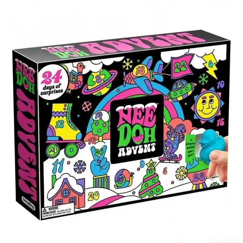 NeeDoh 24-Day Sensory Squeeze Advent Calendar