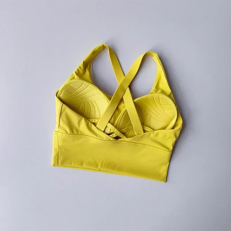 High-Impact Sports Bra – Shockproof Support for Running, Yoga & Fitness