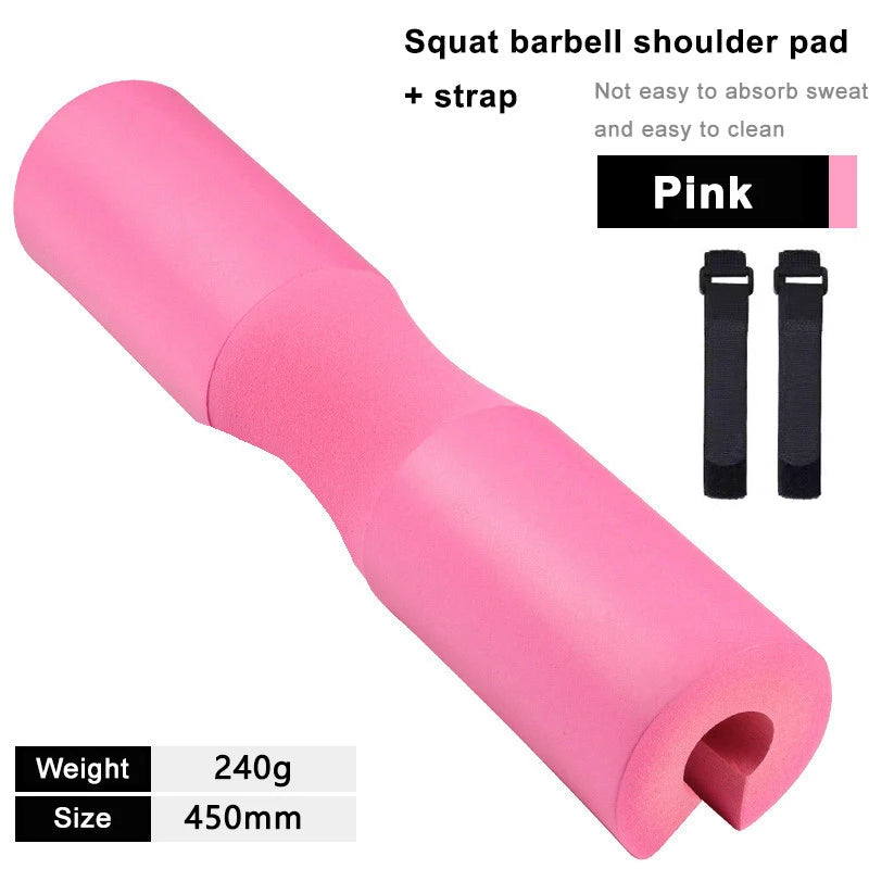 Barbell Squat Pad – Thickened Non-Slip Neck & Shoulder Support for Squats & Hip Thrusts