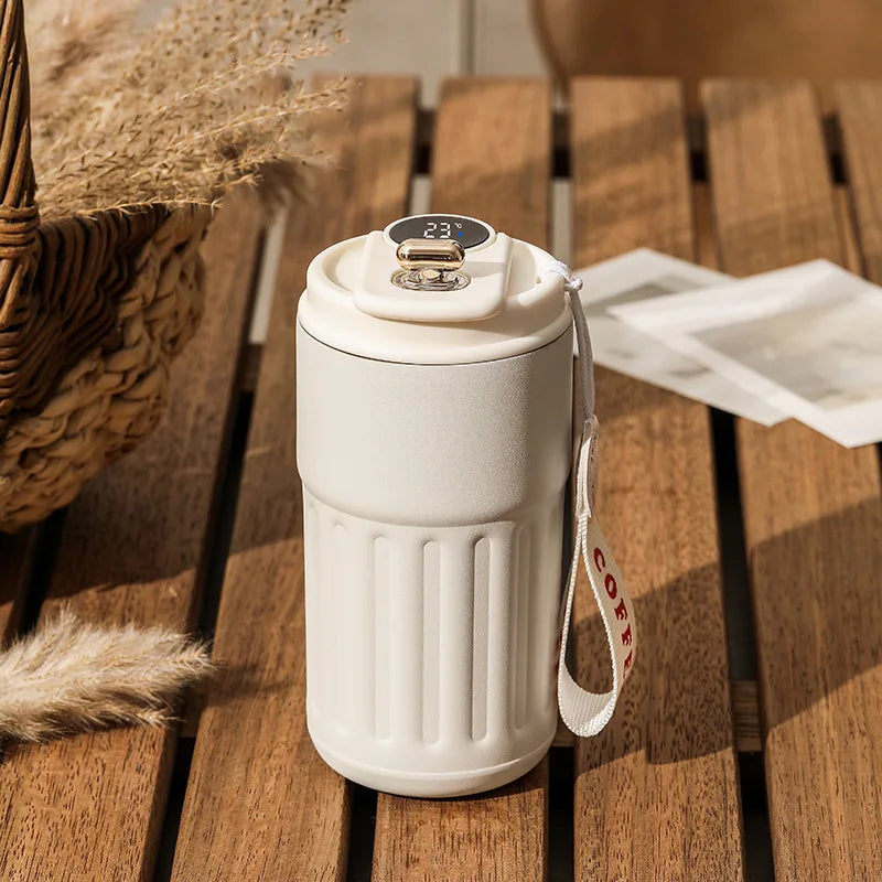 Smart Temperature Display Travel Tumbler – 15 oz