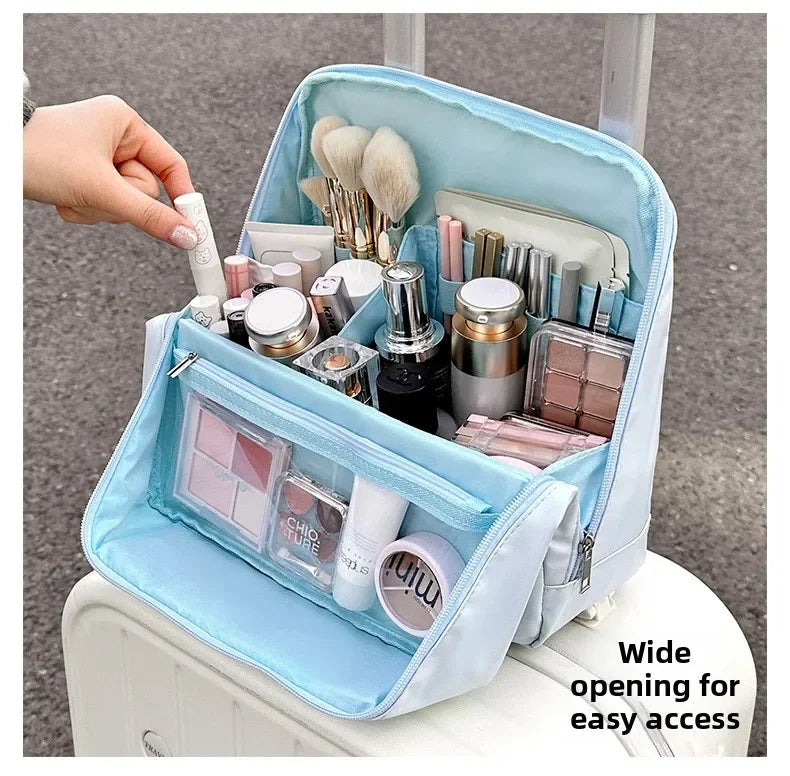 Waterproof Travel Makeup Bag – Large Capacity Organizer