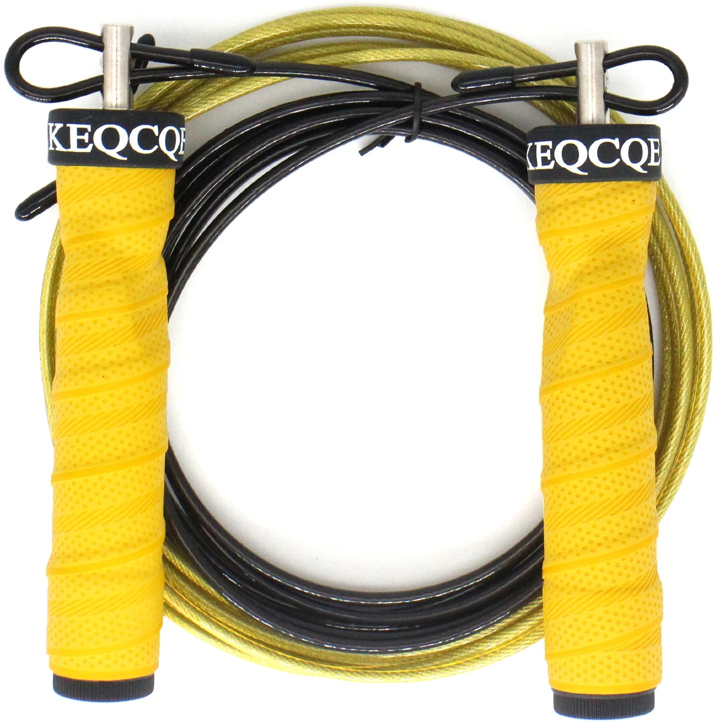 Pro Crossfit Jump Rope with Ball Bearings – Speed Skipping Rope for Training & Cardio
