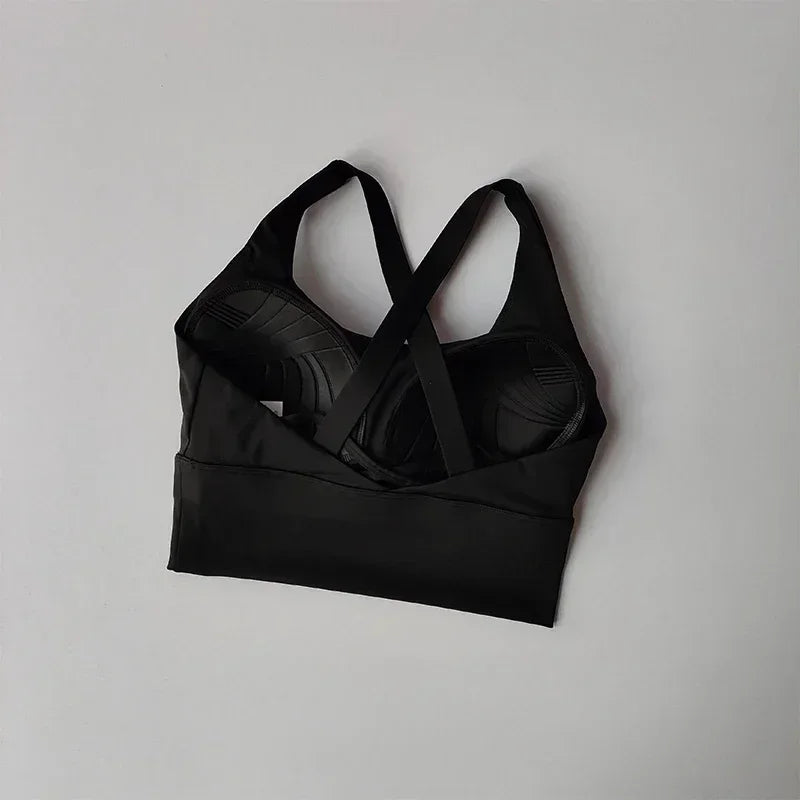 High-Impact Sports Bra – Shockproof Support for Running, Yoga & Fitness