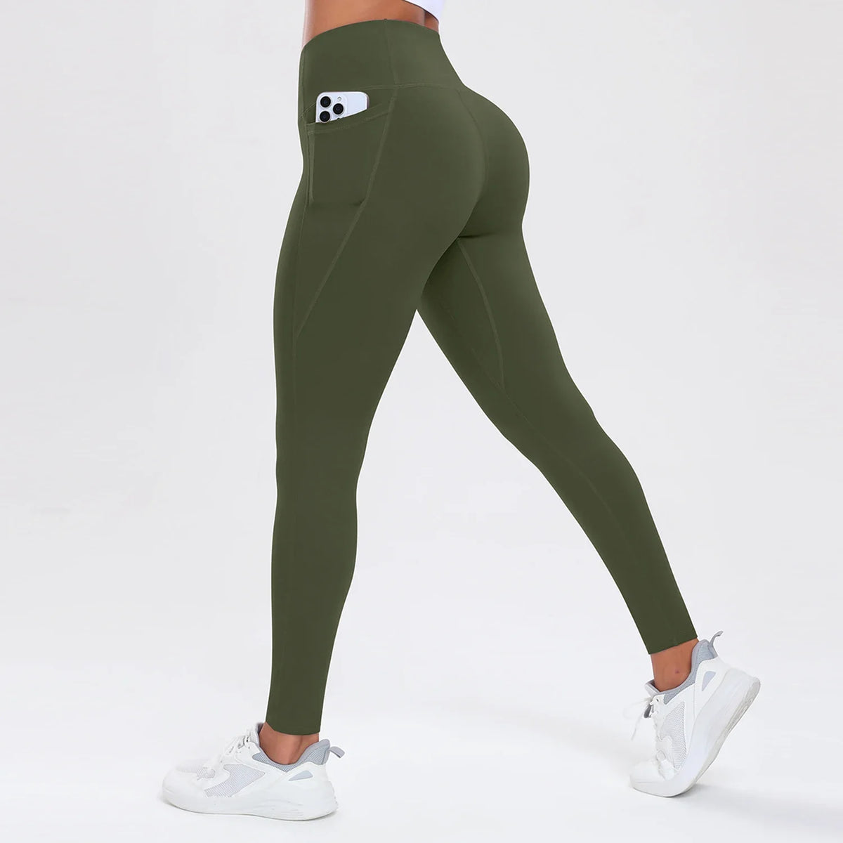 Women's High Waist Yoga Leggings with Pockets