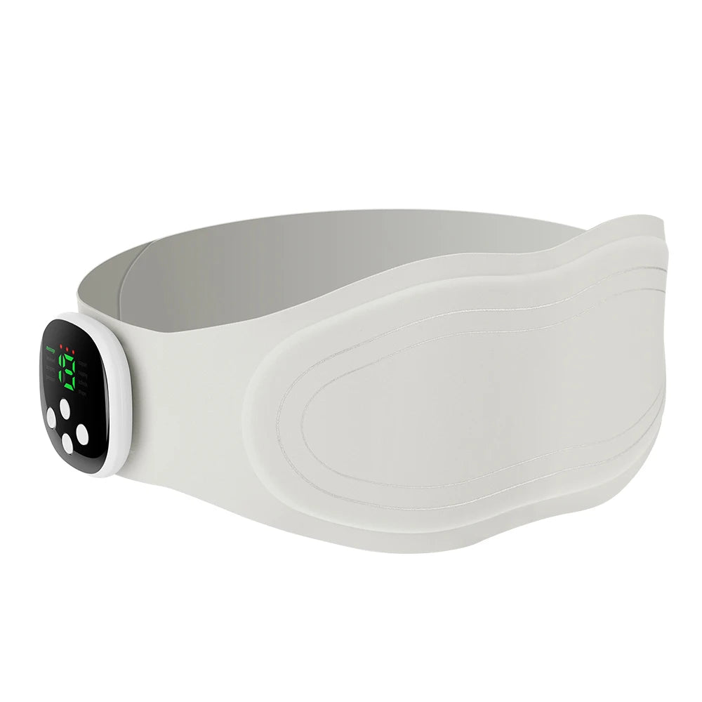 Electric/Rechargeable Heated Massager Belt – EMS Heat Therapy for Back Pain & Muscle Relief