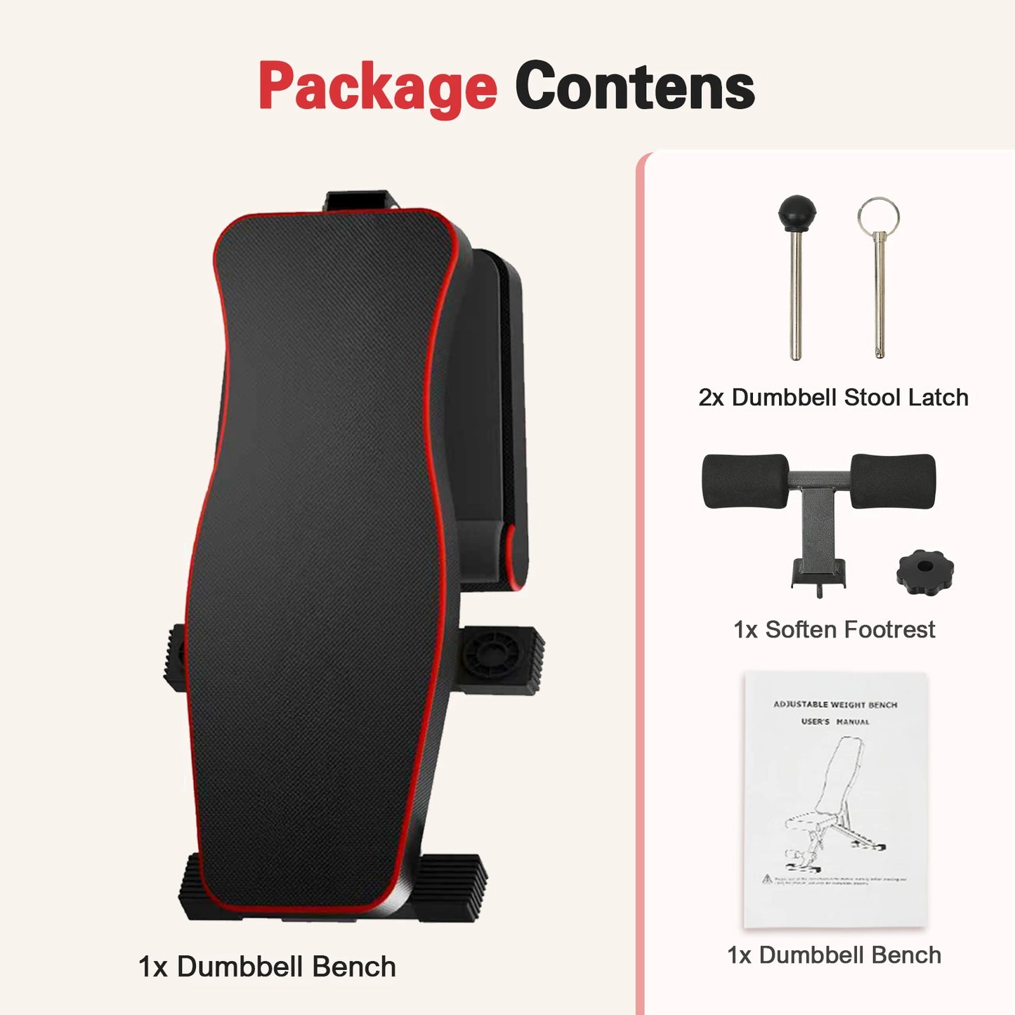 Adjustable Foldable Weight Bench – 660LBS Capacity, 72 Workout Angles for Home Gym