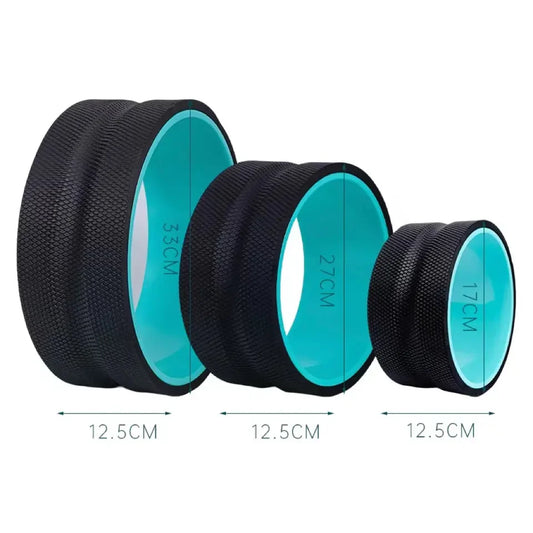 EVA Yoga Wheel & Foam Roller Full Set for Back Pain Relief