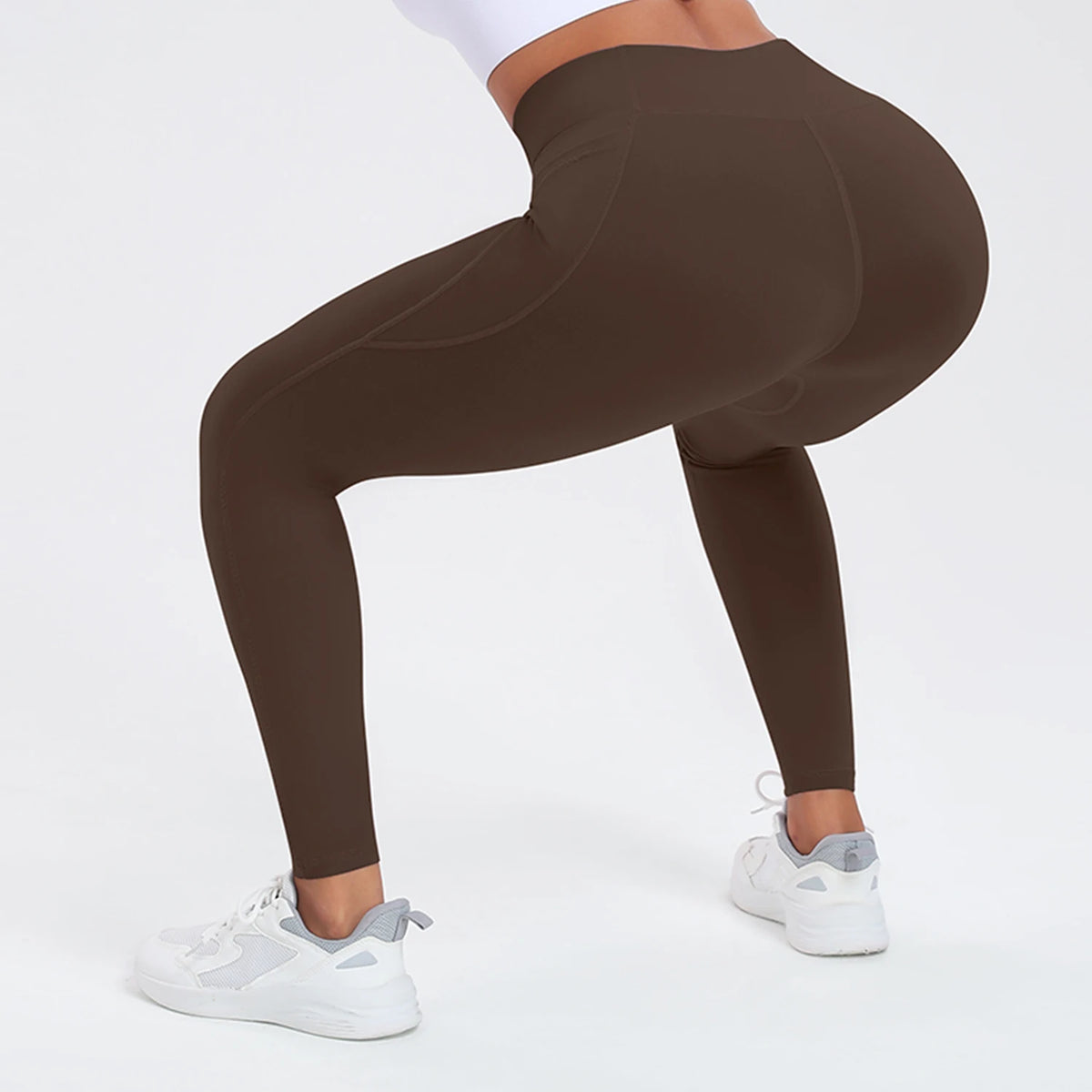 Women's High Waist Yoga Leggings with Pockets