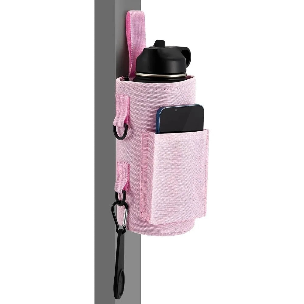 Magnetic Gym Bag with Phone Pocket & Water Bottle Holder