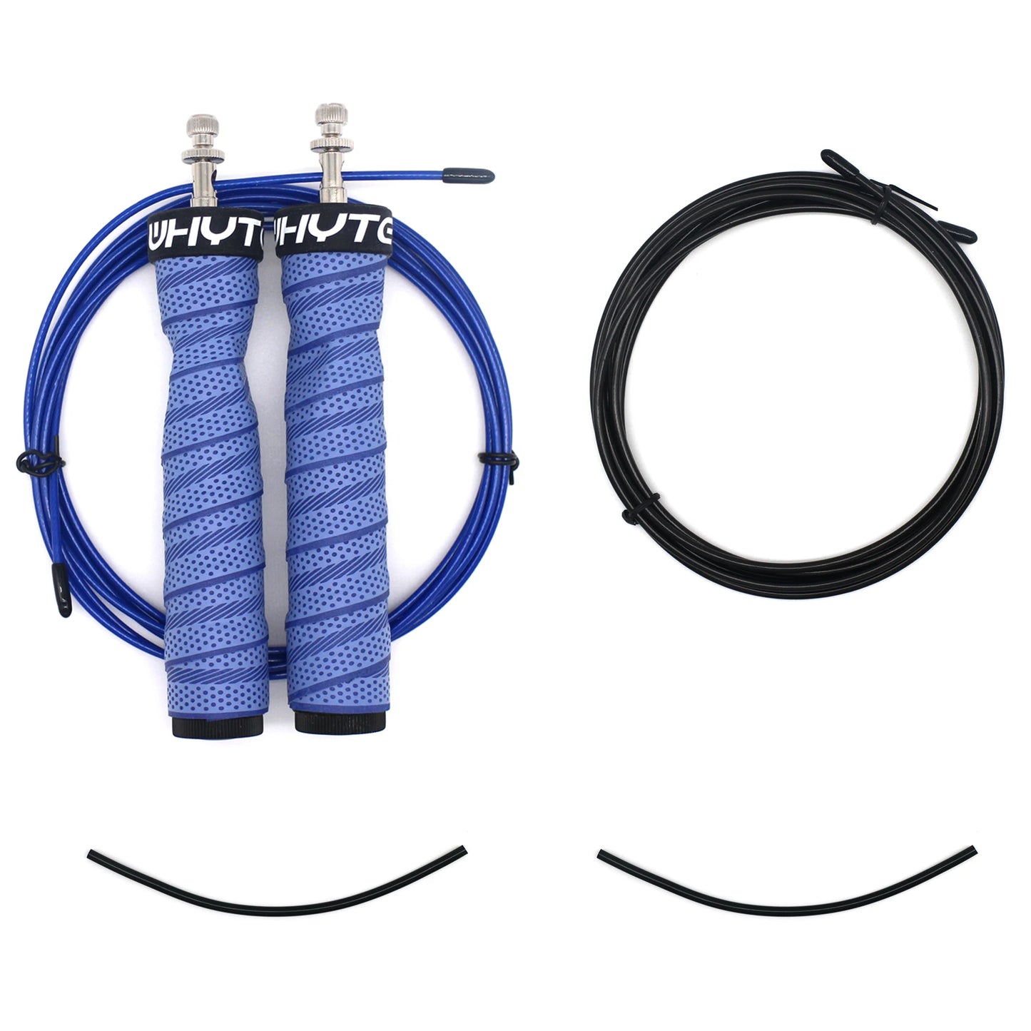 Pro Crossfit Jump Rope with Ball Bearings – Speed Skipping Rope for Training & Cardio