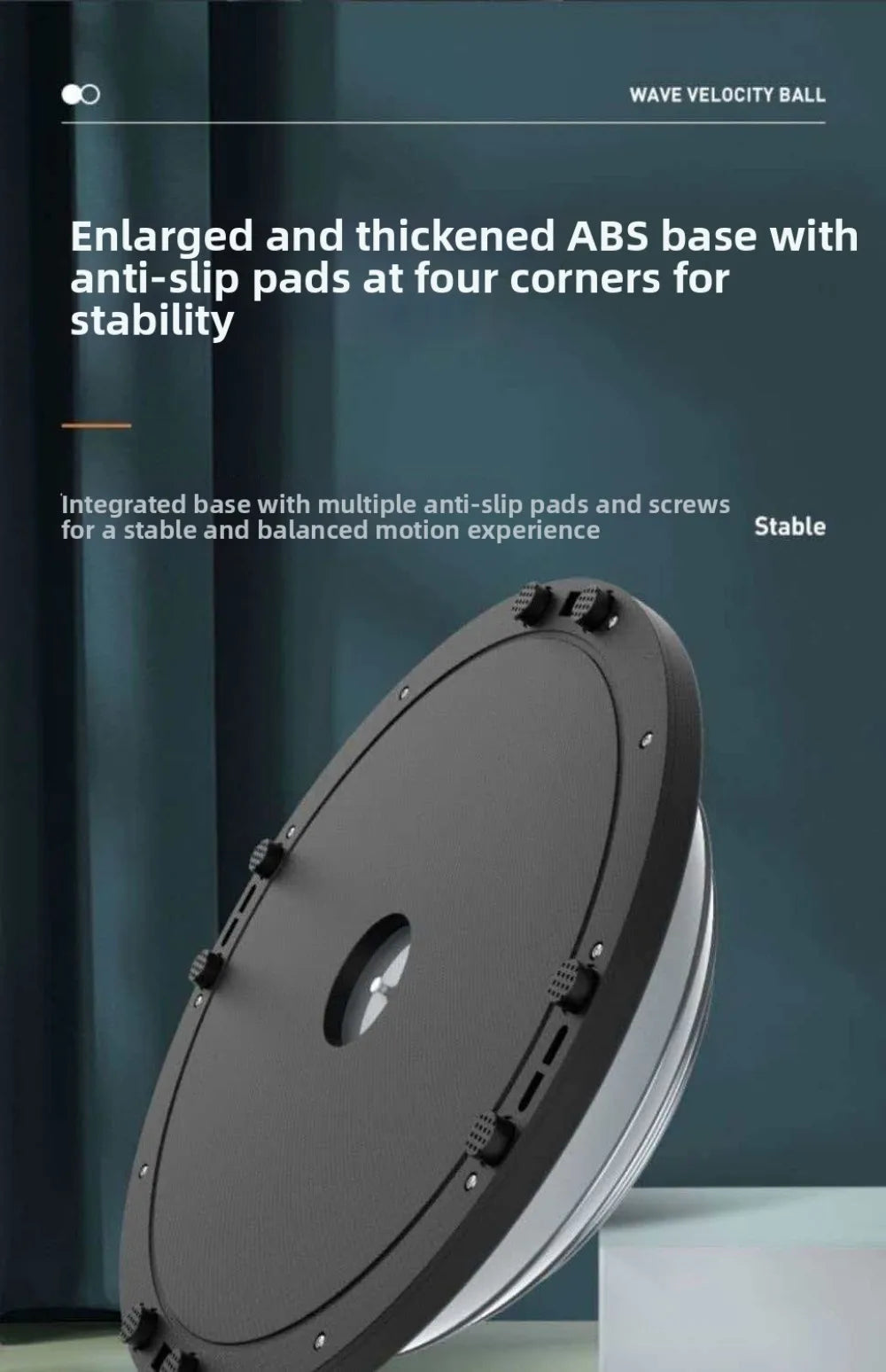 46cm Anti-Burst Stability & Balance Ball