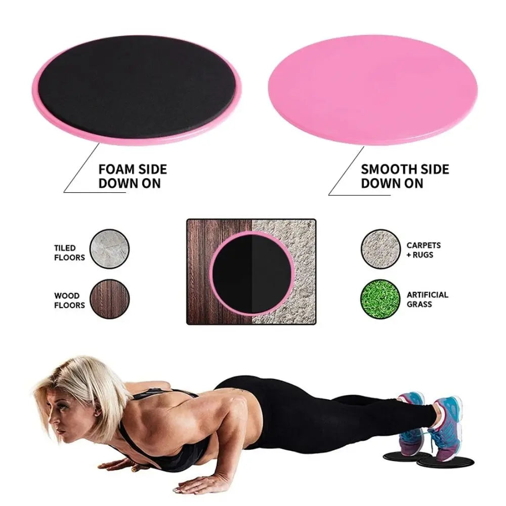 Fitness Core Sliders – Gliding Discs for Ab Training, Yoga & Full-Body Workouts