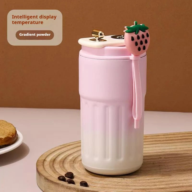 Smart Temperature Display Travel Tumbler – 15 oz