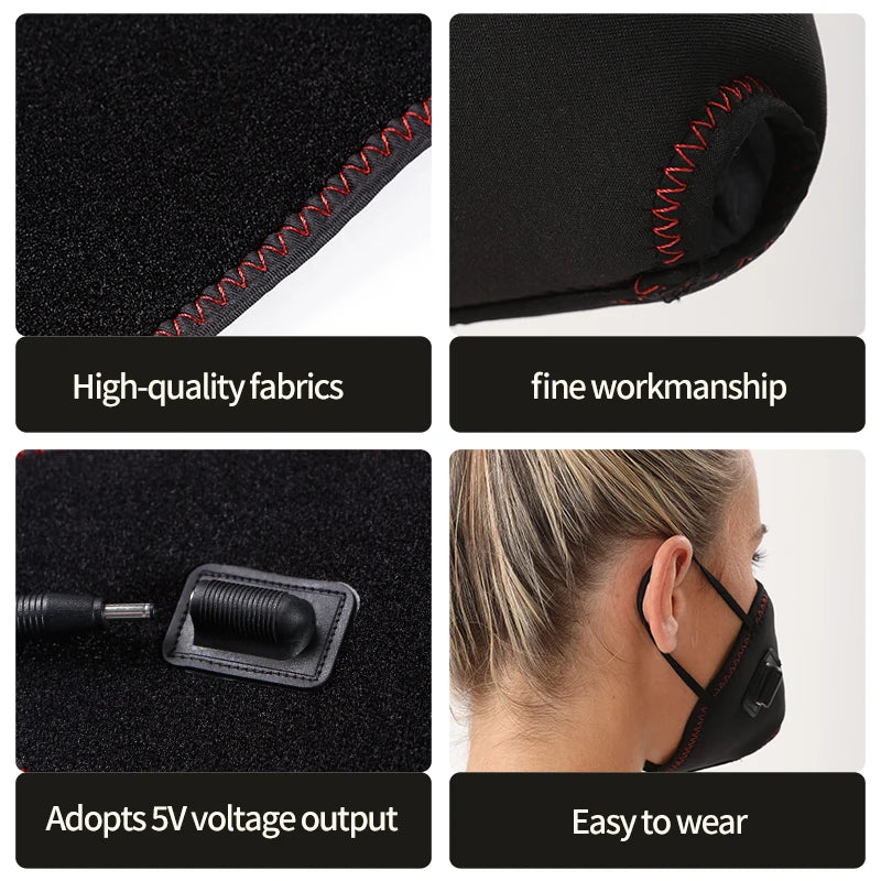Red Light Heated Nasal Massager for Sinus & Allergy Relief